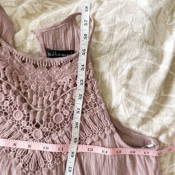 Wishlist Apparel Mauve Maxi Dress – Size Small – EUC - Picture 8 of 8